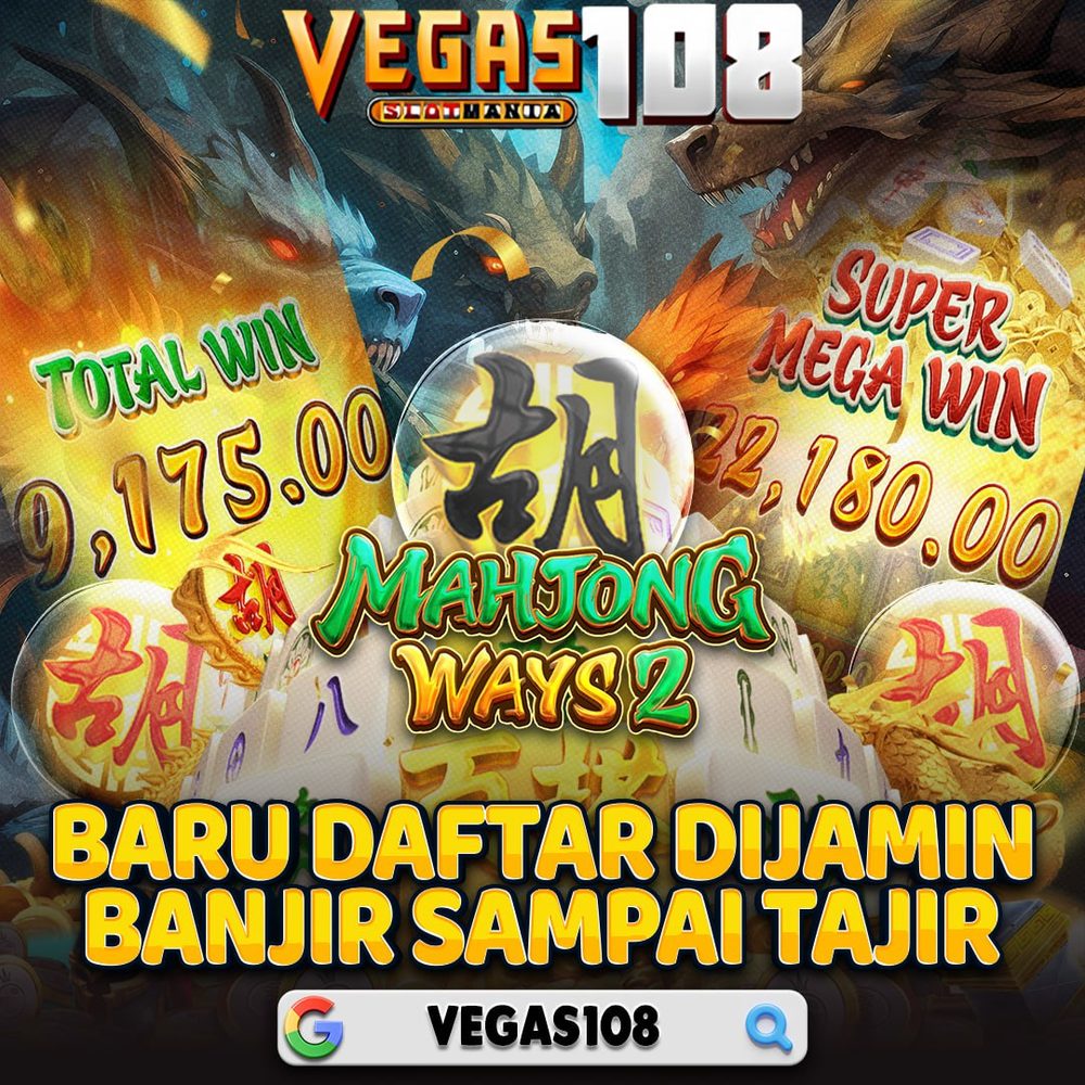 VEGAS108 – Sensasi Hiburan Online Ala Vegas dengan Peluang Jackpot Tak Terbatas! 